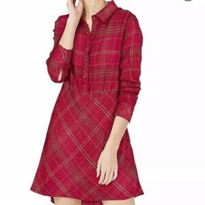 Mountain Khakis Red Flannel Dress Medium